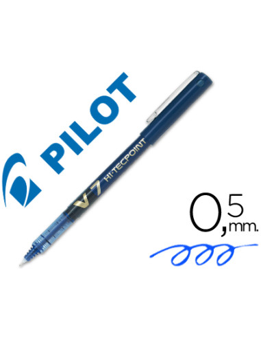 ROTULADOR PILOT PUNTA AGUJA V-7 AZUL...