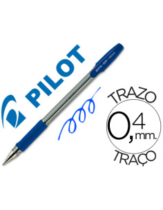 BOLIGRAFO PILOT BPS-GP AZUL...