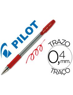 BOLIGRAFO PILOT BPS-GP ROJO...