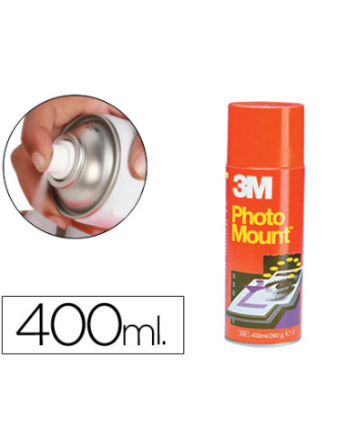 PEGAMENTO 3M SPRAY PHOTO MOUNT...