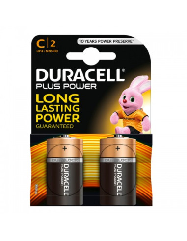 PILA DURACELL ALCALINA PLUS C BLISTER...