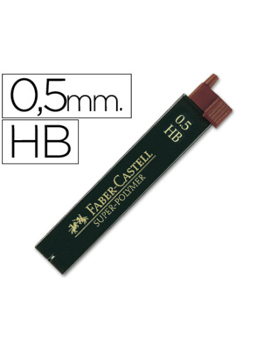 MINAS FABER GRAFITO 9065 0,5 MM HB...