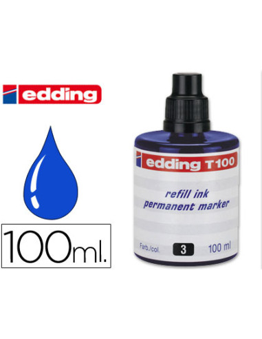 TINTA ROTULADOR EDDING T-100 AZUL...