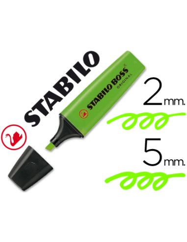 ROTULADOR STABILO BOSS FLUORESCENTE...