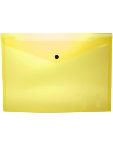 CARPETA SOBRE A4 AMARILLO TRANSPARENTE