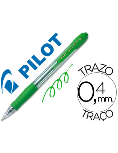 BOLIGRAFO PILOT SUPER GRIP VERDE...