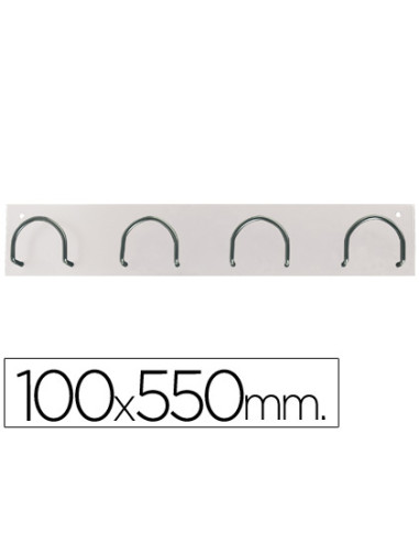 PERCHERO METALICO 611 PARED 4...