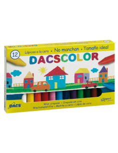LAPICES CERA DACSCOLOR CAJA...