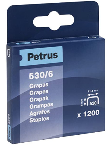 GRAPAS PETRUS N? 530/6 CAJA DE 1200...