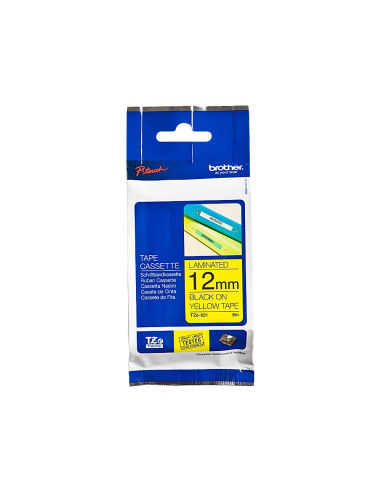 CINTA BROTHER TZE631 AMARILLO-NEGRO...