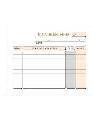 TALONARIO ENTREGAS 8º APDO TRIPLI LOAN