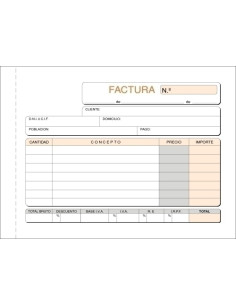 TALONARIO FACTURAS 8º APDO...
