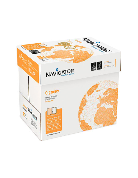 PAPEL FOTOCOPIADORA NAVIGATOR DIN A4 80 GRAMOS 4 T