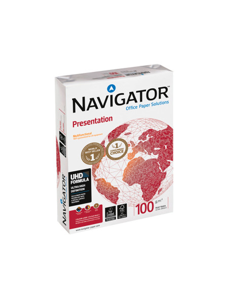 PAPEL FOTOCOPIADORA NAVIGATOR DIN A4 100 GRAMOS PA