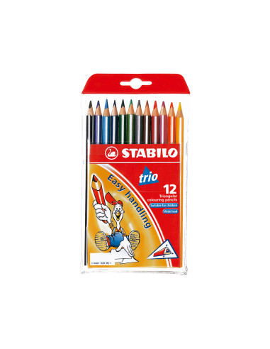 LAPICES DE COLORES STABILO TRIO CAJA...