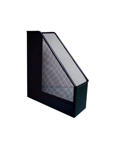 REVISTERO METALICO REJILLA NEGRO 79X289X
