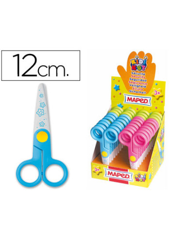 TIJERA ESCOLAR MAPED KIDI-CUT 12 CM...