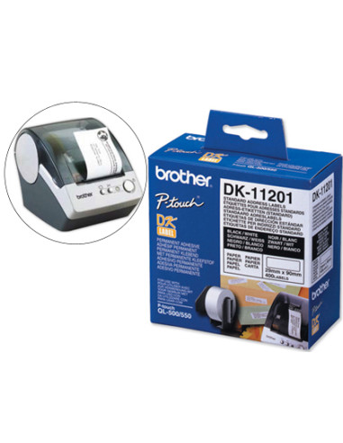 ETIQUETA ADHESIVA BROTHER DK11201...