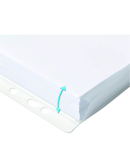 FUNDA MULTITALADRO OXFORD CON FUELLE DIN A4 200 MC