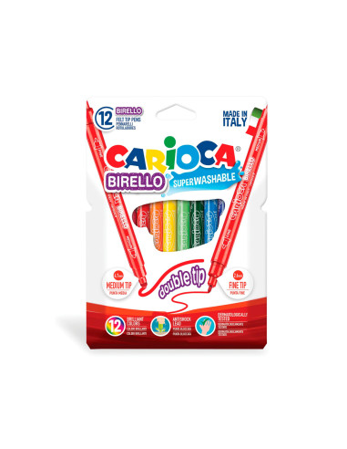 ROTULADOR CARIOCA BIRELLO DOBLE PUNTA...