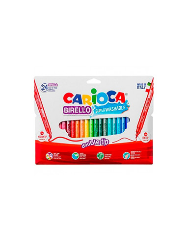 ROTULADOR CARIOCA BIRELLO DOBLE PUNTA...