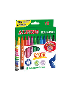 ROTULADOR ALPINO MAXI CAJA...