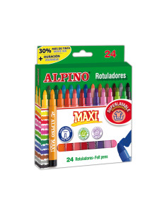 ROTULADOR ALPINO MAXI CAJA...