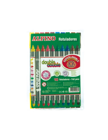 ROTULADOR ALPINO DOUBLE DOUBLEPUNTA...