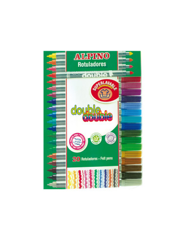 ROTULADOR ALPINO DOUBLE DOUBLEPUNTA...