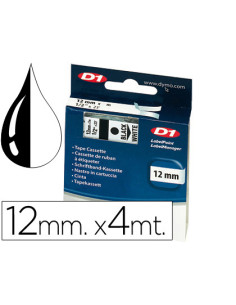 CINTA DYMO 12MM X 4MT...
