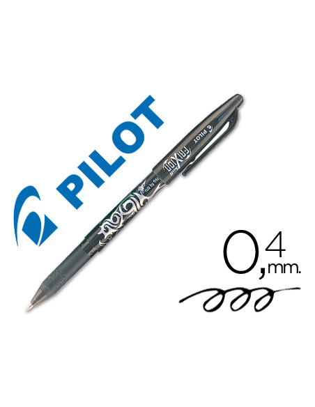 BOLIGRAFO PILOT FRIXION BORRABLE NEGRO