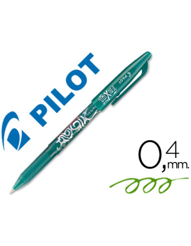BOLIGRAFO PILOT FRIXION BORRABLE VERDE