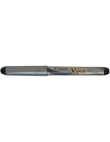 PLUMA PILOT V PEN SILVER DESECHABLE...