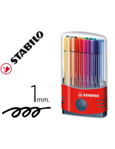 ROTULADOR STABILO PUNTA DE FIBRA PEN...