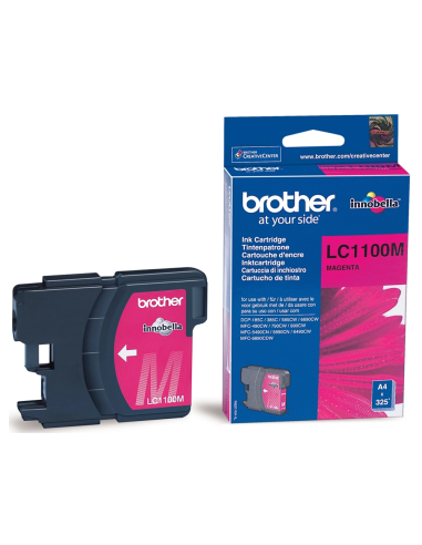 INK-JET BROTHER LC-1100M MAGENTA 325 PAG
