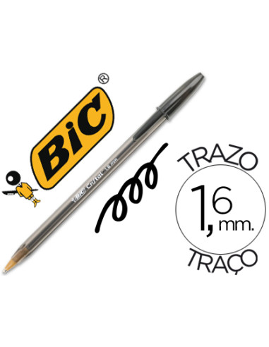 BOLIGRAFO BIC CRISTAL X-LARGE TINTA...