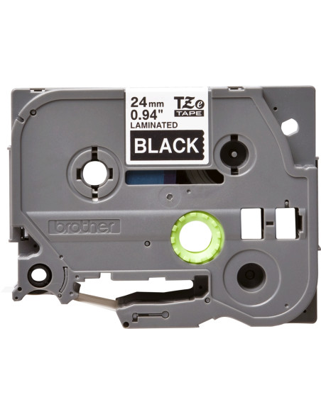 CINTA BROTHER TZE-355 NEGRO-BLANCO 24MM LONGITUD 8