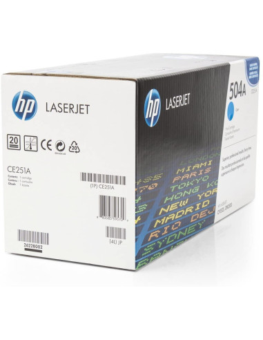 TONER HP LASERJET COLOR CP3525CIAN...