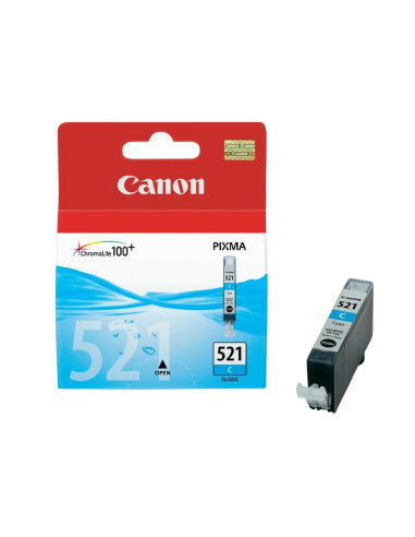 INK-JET CANON CLI-521C CIAN PIXMA...