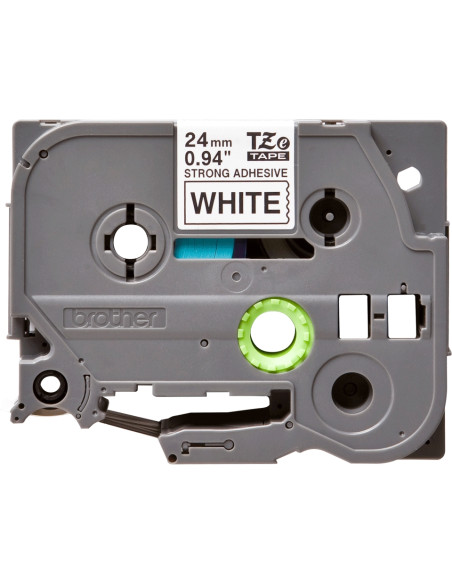 CINTA BROTHER TZES251 BLANCO-NEGRO 24MM LONGITUD 8
