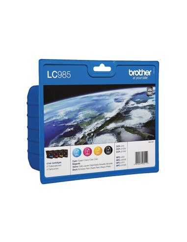 INK-JET BROTHER LC-985VAL 4 COLORES...