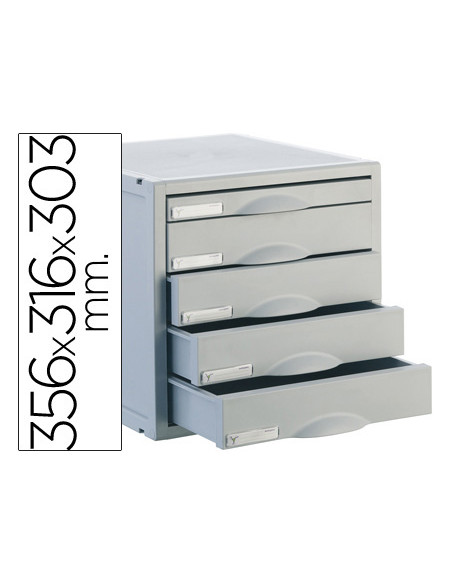 FICHERO CAJONES DE SOBREMESA ARCHISYSTEM 356X316X3