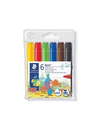 ROTULADOR STAEDTLER COLOR JUMBO TRAZO...