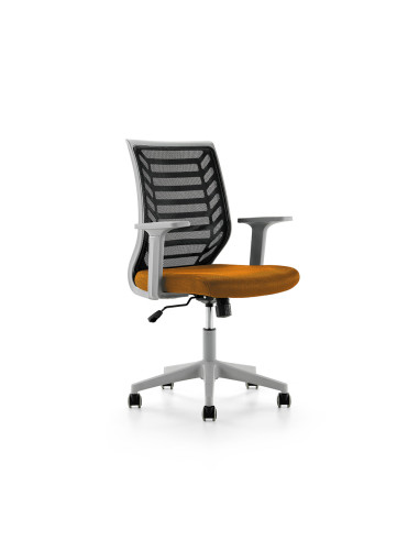 SILLA OFICINA CARCASA GRIS RESPALDO...