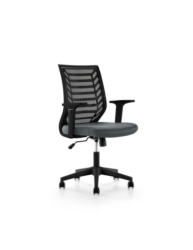 SILLA OFICINA CARCASA NEGRA RESPALDO...