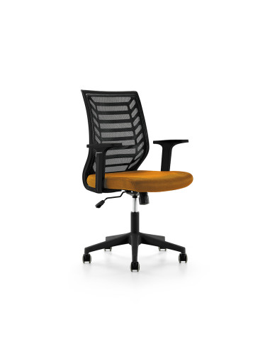 SILLA OFICINA CARCASA NEGRA RESPALDO...