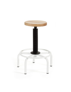 TABURETE RD-900 5 PIES MADERA