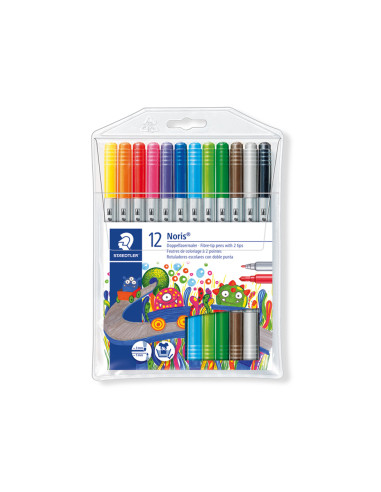 ROTULADOR STAEDTLER NORIS CLUB DOBLE...