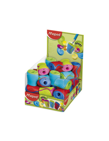 SACAPUNTAS MAPED PLASTICO BOOGY 1 USO...