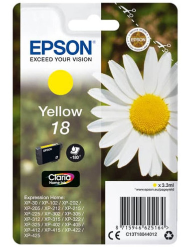 INK-JET EPSON T18 AMARILLO EXPRESSION...